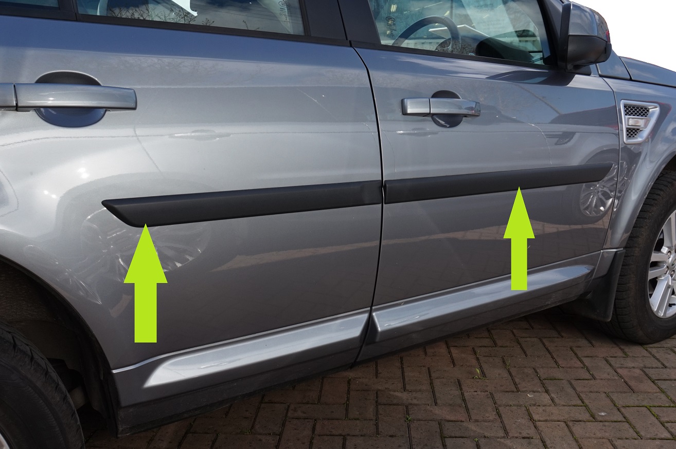 Genuine Side Door Body Mouldings Rubbing Strip Land Rover Freelander